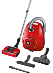 Serie | 4 Aspirador com sacoProAnimal Vermelho Bosch